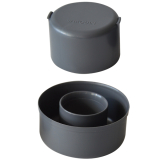 Tazza + campana piletta ultrapiatta