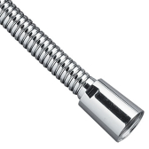 Flessibile in inox cromato, metal shiny twist