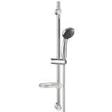 Kit saliscendi Anna in inox cromato