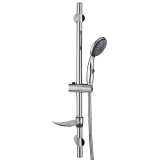 Kit saliscendi Flora in inox cromato