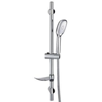 Kit saliscendi Tila in inox cromato