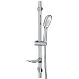 Kit saliscendi Tila in inox cromato