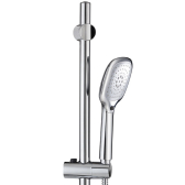 Kit saliscendi Tila in inox cromato