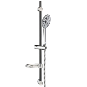 Kit saliscendi Joy in inox cromato