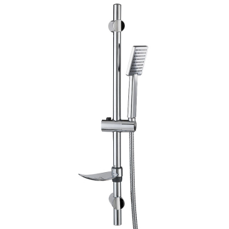 Kit saliscendi Chic in inox cromato