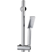Kit saliscendi Chic in inox cromato