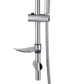 Kit saliscendi Chic in inox cromato