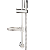 Kit saliscendi Cindy in inox cromato