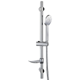Kit saliscendi Emy in inox cromato