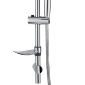 Kit saliscendi Easy in inox cromato