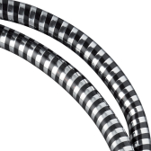 Flessibile in PVC soft nero/cromato