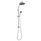 Colonne doccia Ovalys in ottone cromato, altezza 93 cm