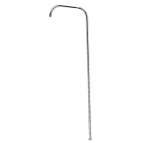 Colonna doccia destra Ø16 mm, inox, altezza 1,10m