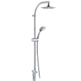 Colonna doccia venezia switch con deviatore a tirante in ottone