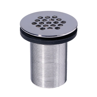 Pilette a scarico libero 75 mm - griglia piatta 19 fori