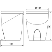 Coordinate per spazzola, pattumiera e porta rotolo di colore viola