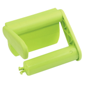 Coordinate per spazzola, pattumiera e porta rotolo di colore verde anice
