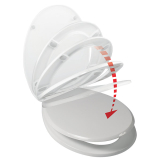 First  : Sedili WC Casual line soft close in polipropilene
