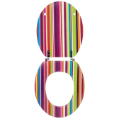 Funky : Sedili WC Trendy line legno decorativo