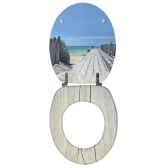 Holiday Beach : Sedili WC Trendy line legno decorativo