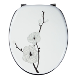 Japanese Flower : Sedili WC Trendy line legno decorativo