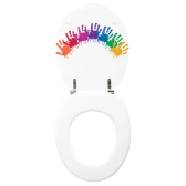 Kid colors : Sedili WC Trendy line legno decorativo